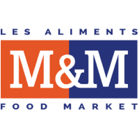 M&M FOOD MARKET logo